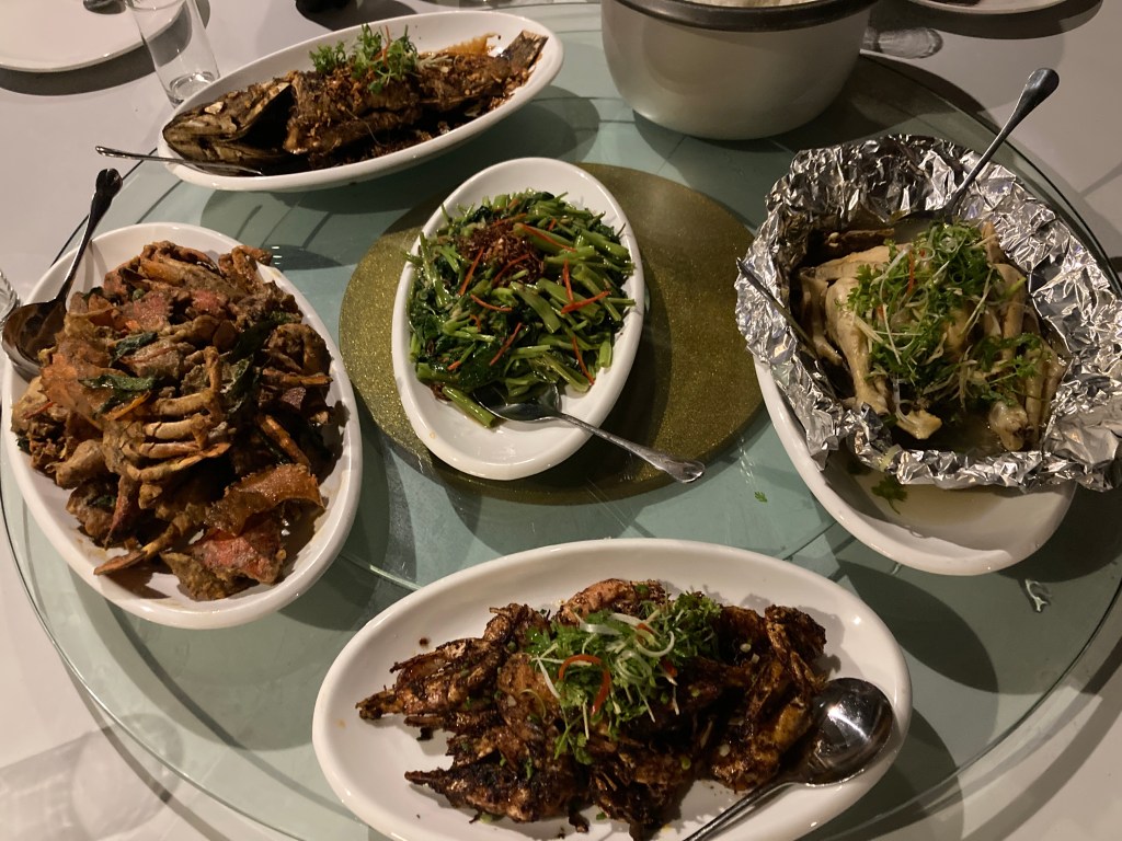 Pulau Sebatik 度假屋的美味佳肴